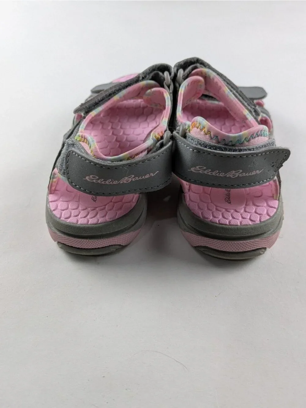 Eddie Bauer Olympia Pink and Gray Sandals Youth 2